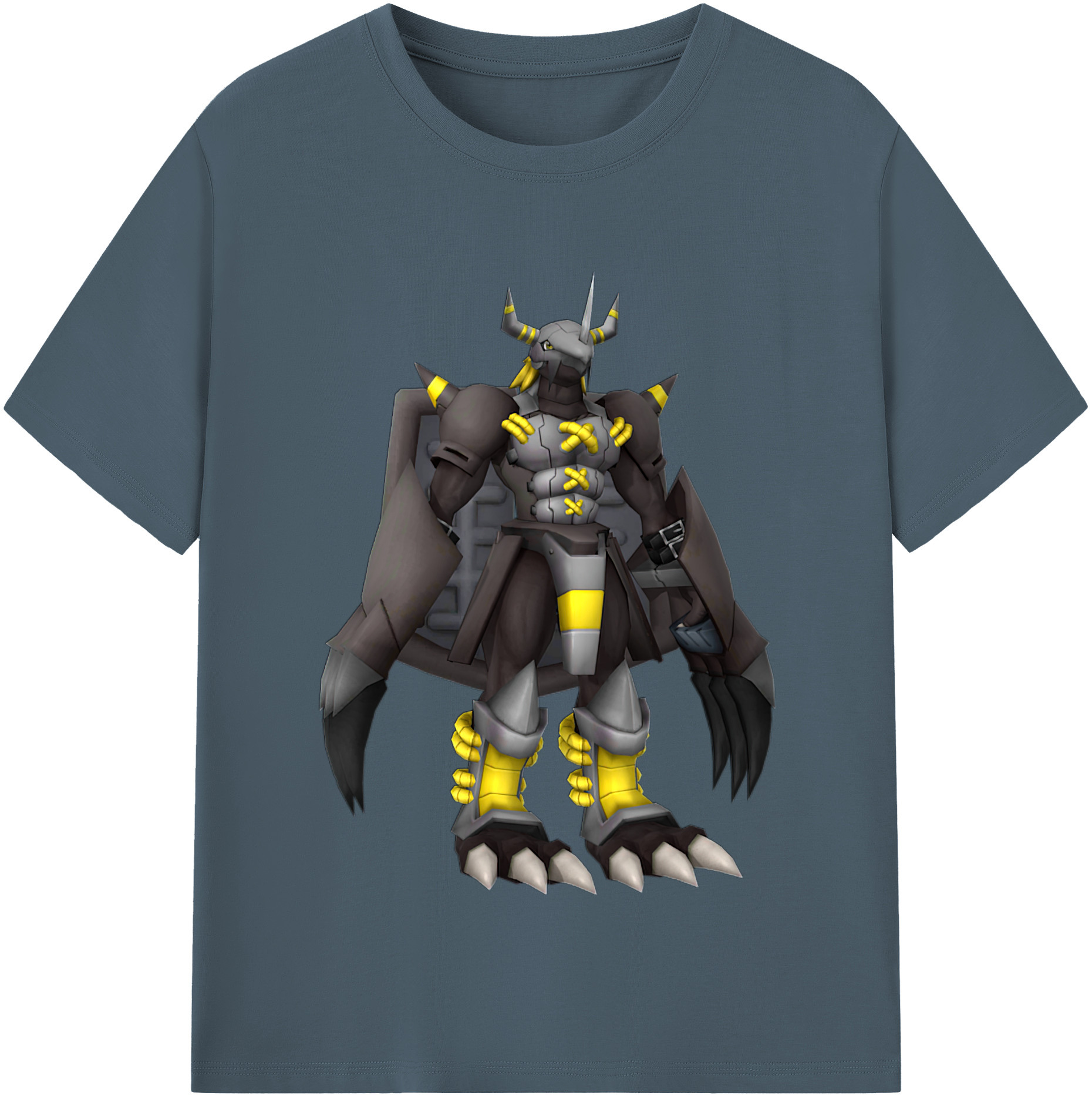 （画像用） Digimon デジタルモンスター/デジモン 綿100％半袖Tシャツ（フロントプリント）